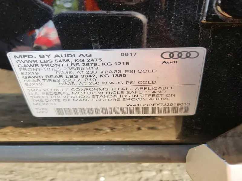 2018 AUDI Q5 PREMIUM PLUS  
