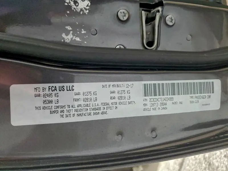 2018 DODGE CHARGER R/T  