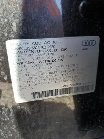 2014 AUDI Q5 PREMIUM PLUS  