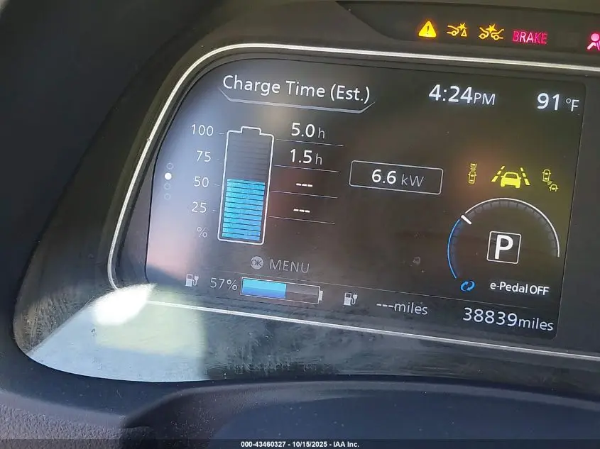 2021 NISSAN LEAF SV PLUS 62 KWH