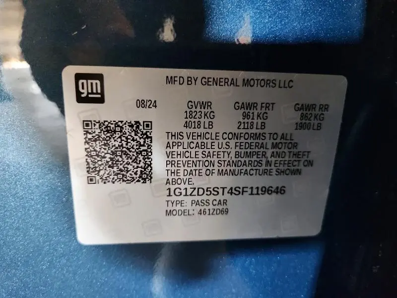 2025 CHEVROLET MALIBU LT  