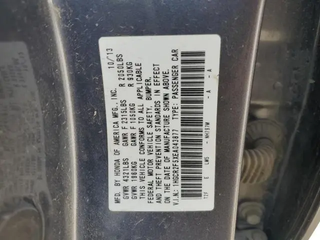2014 HONDA ACCORD   