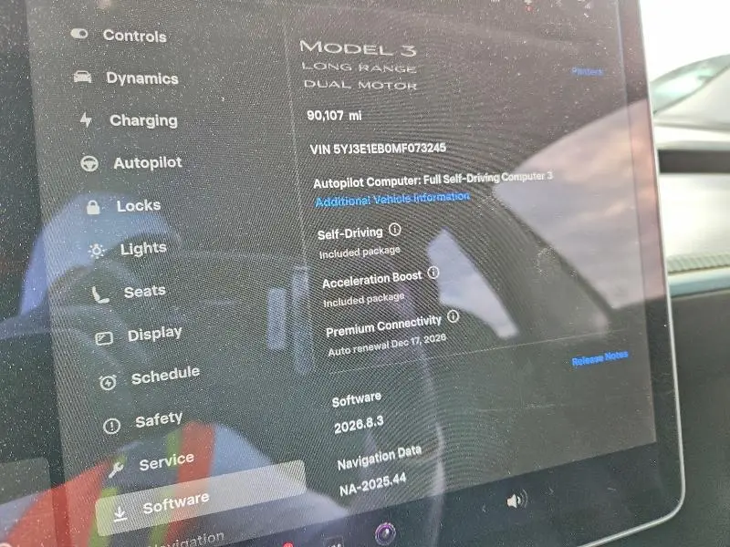 2021 TESLA MODEL 3   