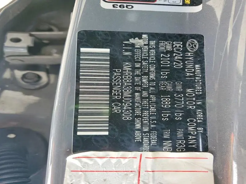 2021 HYUNDAI VENUE SE  