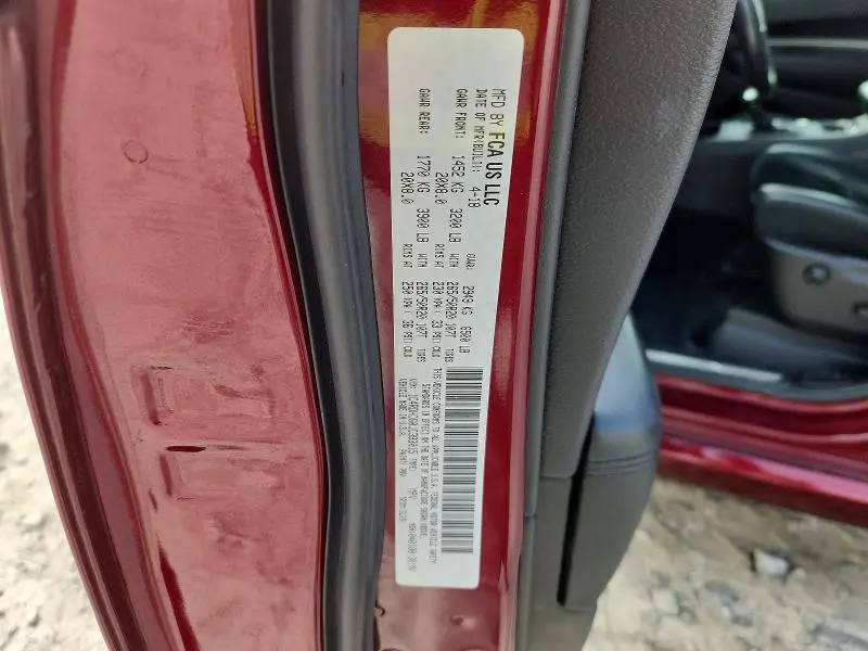 2018 DODGE DURANGO GT  