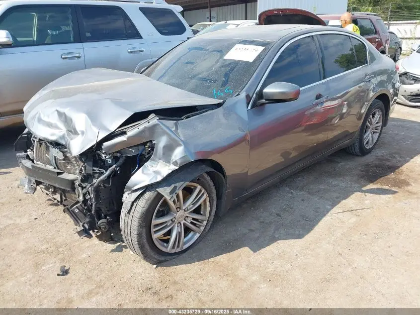 2010 INFINITI G37X  