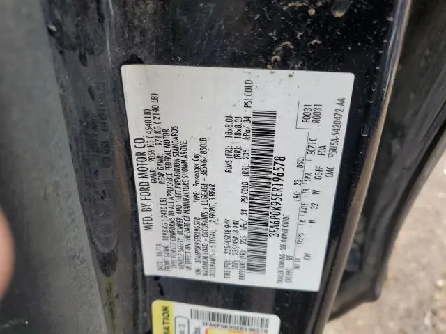 2014 FORD FUSION TITANIUM  