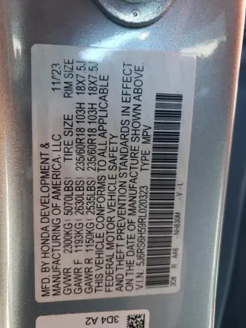 2024 HONDA CR-V SPORT  