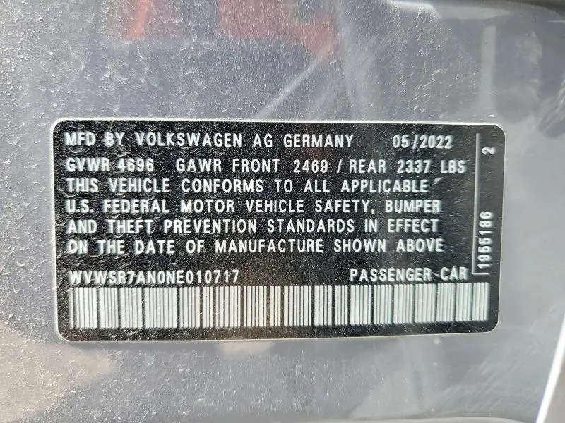 2022 VOLKSWAGEN ARTEON SE R-LINE  