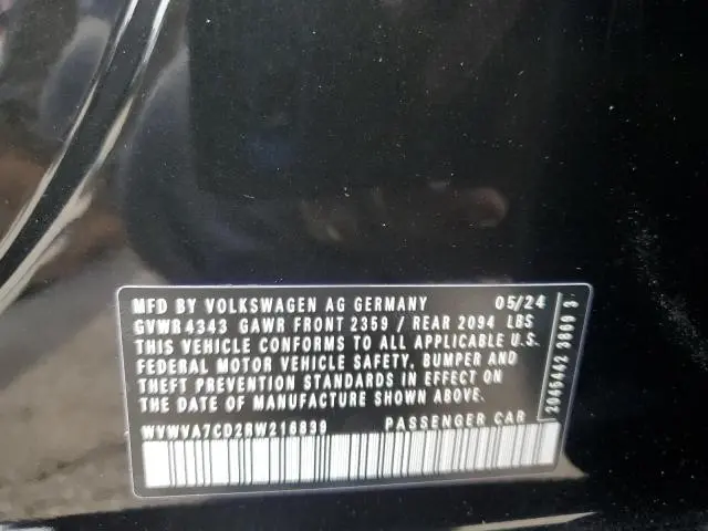 2024 VOLKSWAGEN GTI AUTOBAHN  