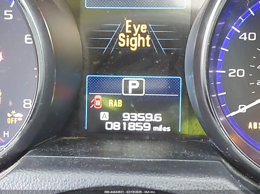 2017 SUBARU OUTBACK 2.5I LIMITED