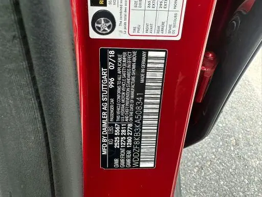 2019 MERCEDES-BENZ E 63 AMG-S 4MATIC  