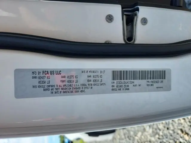 2018 DODGE CHARGER GT  