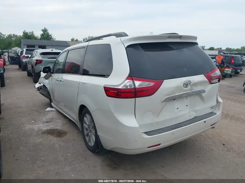 2017 TOYOTA SIENNA LIMITED PREMIUM 7 PASSENGER