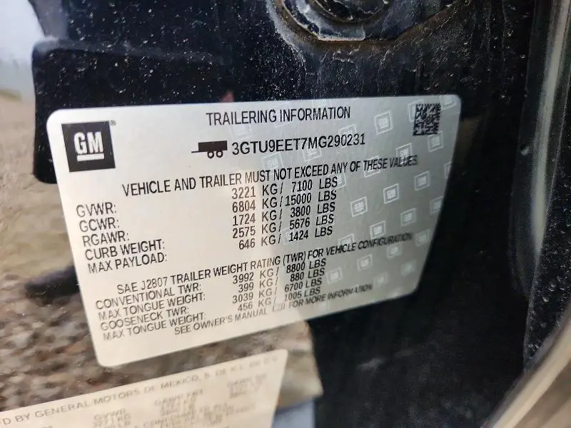 2021 GMC SIERRA K1500 AT4  