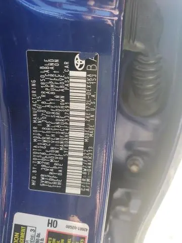 2015 TOYOTA COROLLA L  