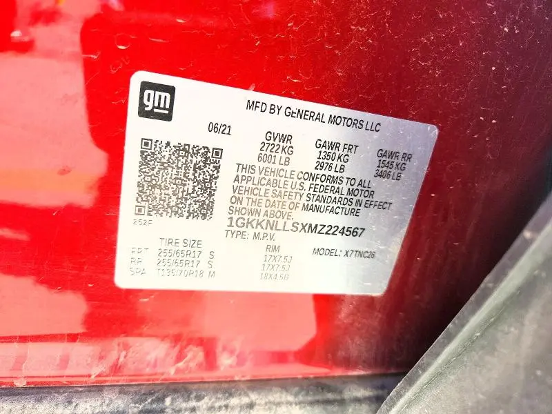 2021 GMC ACADIA AT4  