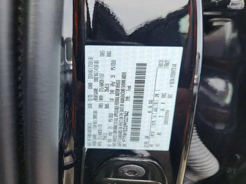 2023 FORD F150 SUPERCREW  