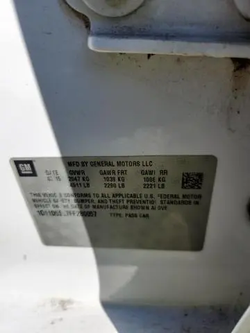 2015 CHEVROLET MALIBU 2LT  