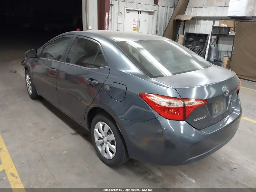 2017 TOYOTA COROLLA LE