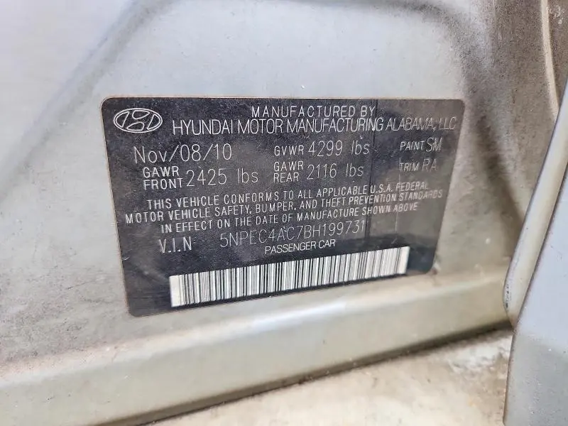 2018 HYUNDAI SONATA LIMITED  