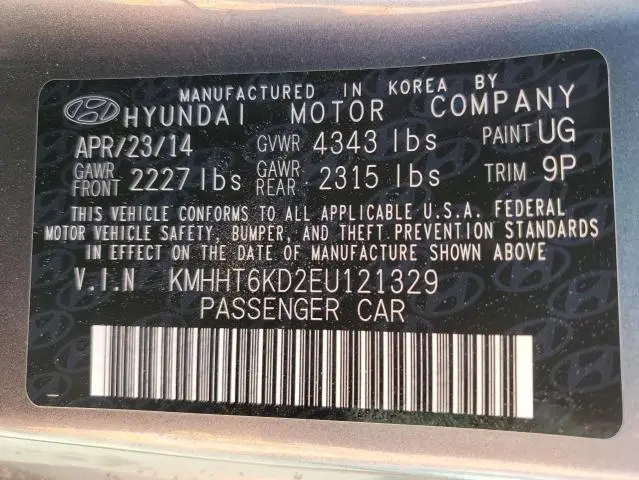 2014 HYUNDAI GENESIS COUPE 2.0T  