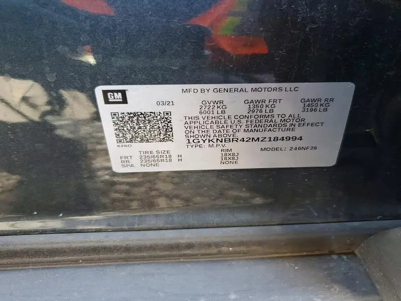 2021 CADILLAC XT5 LUXURY  