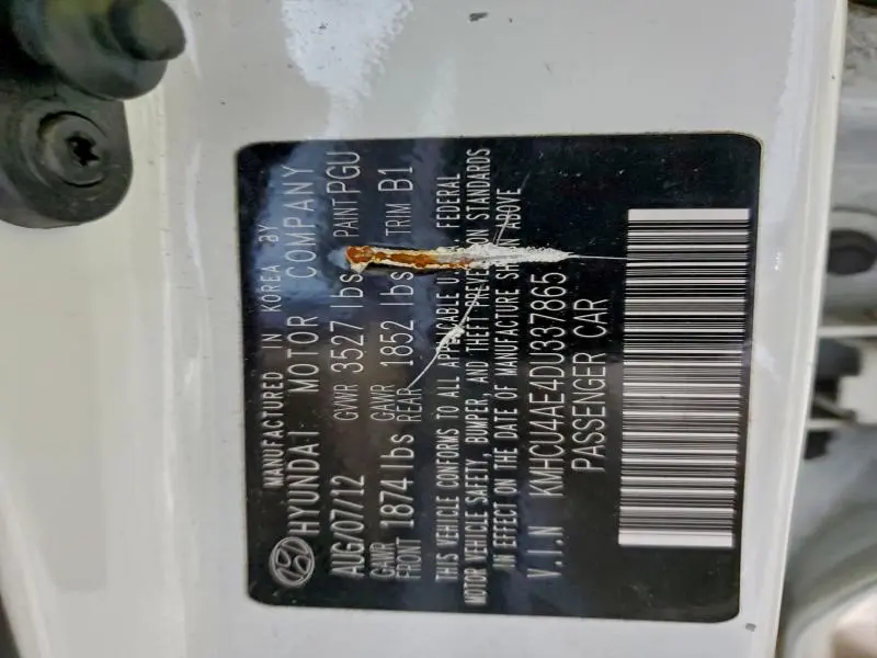 2013 HYUNDAI ACCENT GLS  