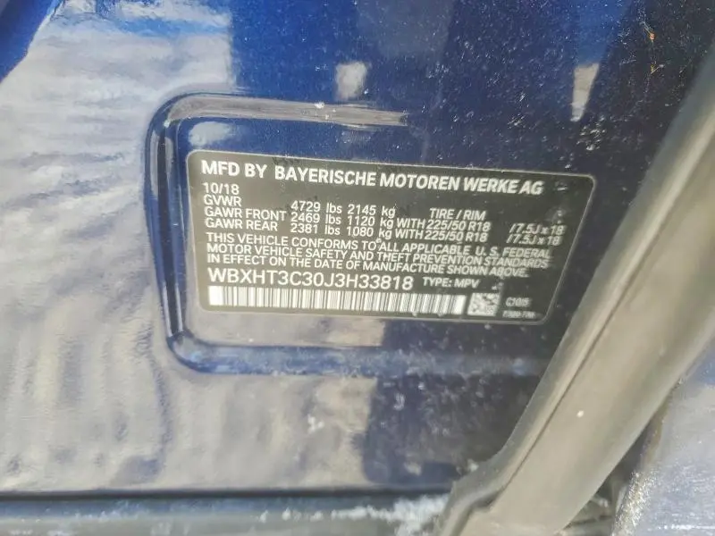 2018 BMW X1 XDRIVE28I  