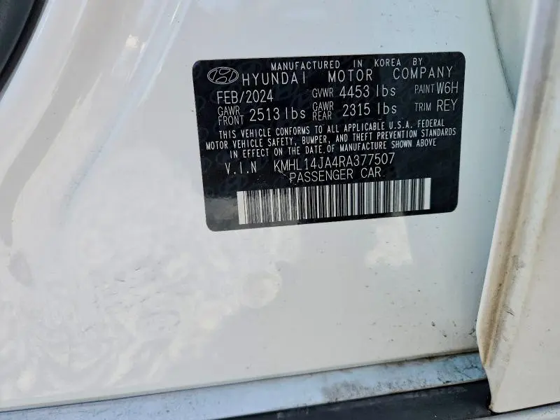 2024 HYUNDAI SONATA SEL  