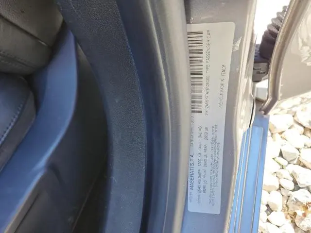 2014 MASERATI GHIBLI S  