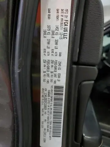 2015 JEEP GRAND CHEROKEE LIMITED  