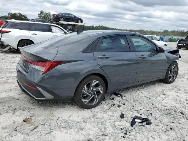 2025 HYUNDAI ELANTRA BLUE  