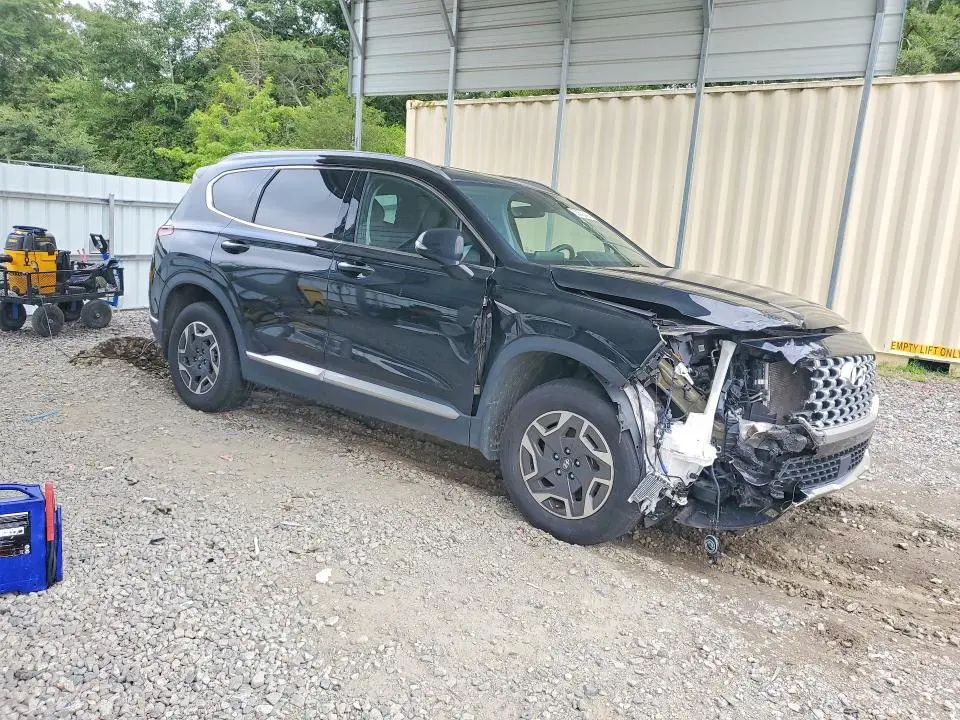 2022 HYUNDAI SANTA FE BLUE  
