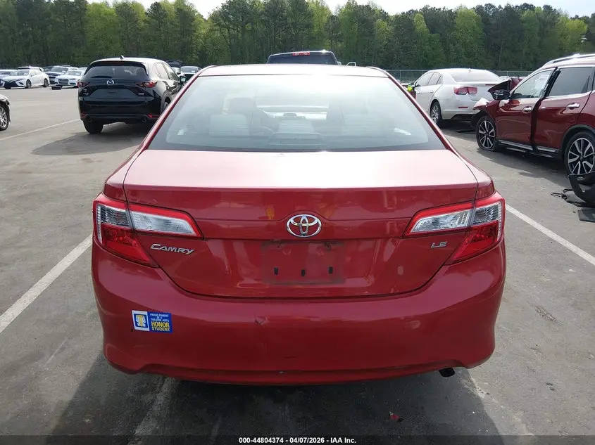 2012 TOYOTA CAMRY LE