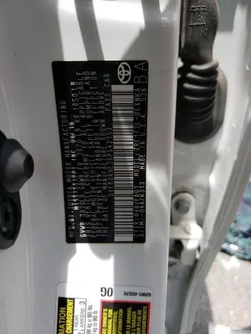 2016 TOYOTA COROLLA L  