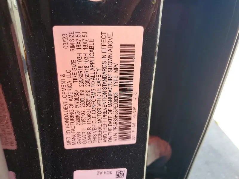 2023 HONDA CR-V SPORT  