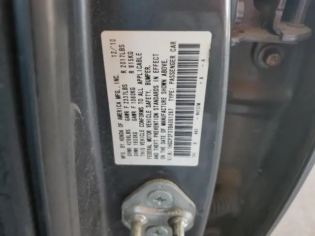 2011 HONDA ACCORD LX