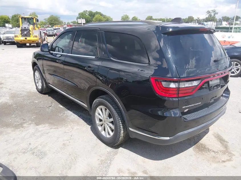 2019 DODGE DURANGO SXT AWD