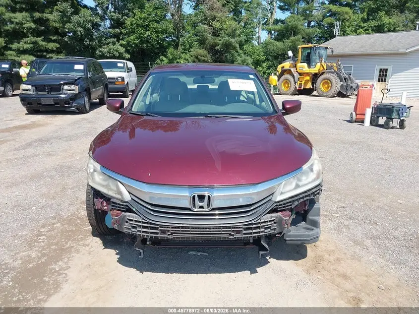 2016 HONDA ACCORD LX