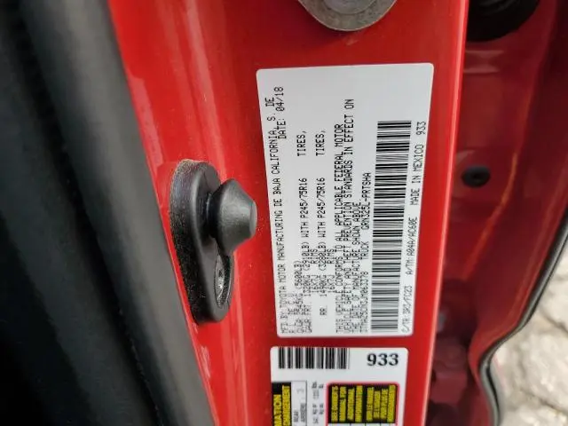 2018 TOYOTA TACOMA DOUBLE CAB  