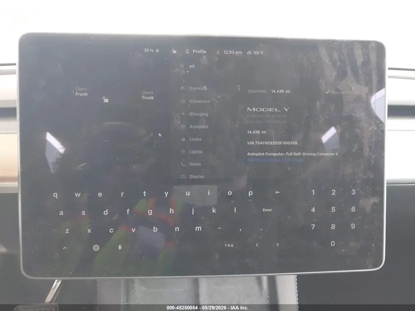 2025 TESLA MODEL Y LONG RANGE DUAL MOTOR ALL-WHEEL DRIVE