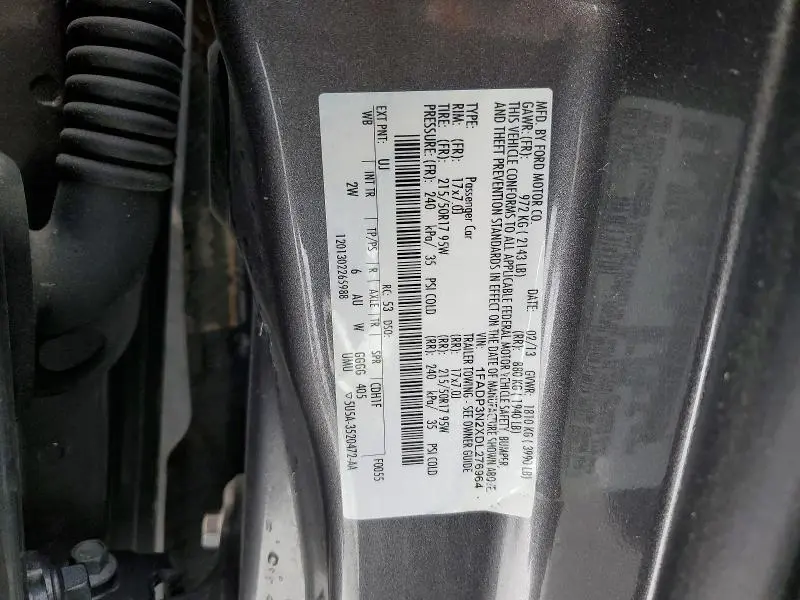 2013 FORD FOCUS TITANIUM  