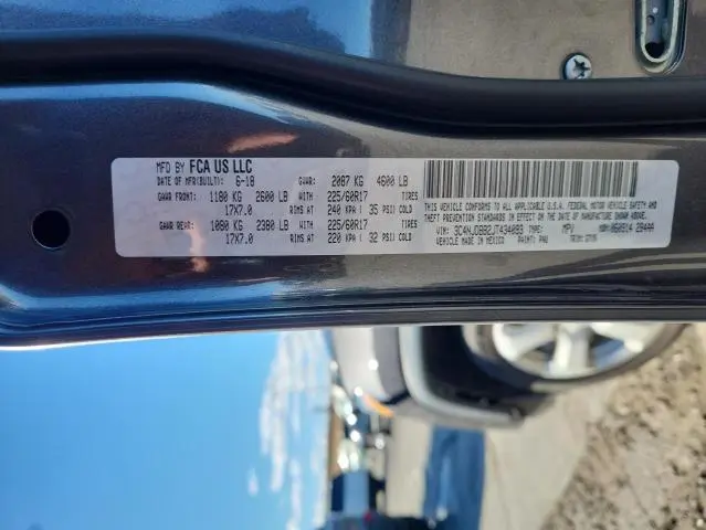 2018 JEEP COMPASS LATITUDE  