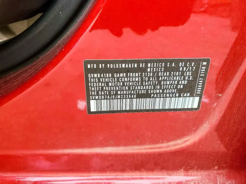 2018 VOLKSWAGEN JETTA SE  