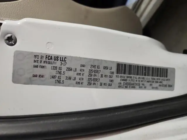 2017 DODGE GRAND CARAVAN SE