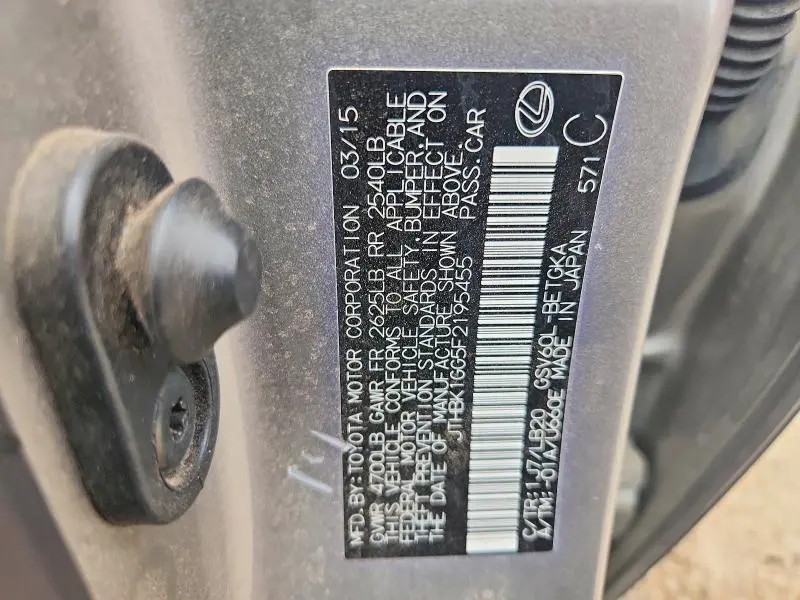 2015 LEXUS ES 350 BASE  