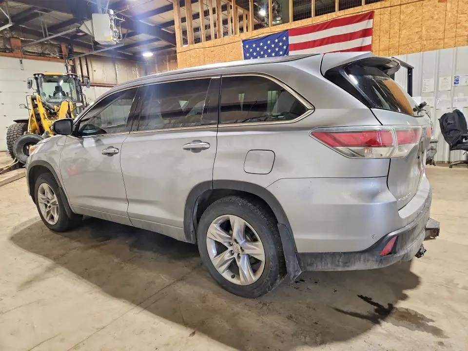 2014 TOYOTA HIGHLANDER LIMITED PLATINUM  