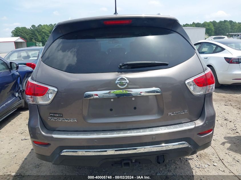 2014 NISSAN PATHFINDER PLATINUM