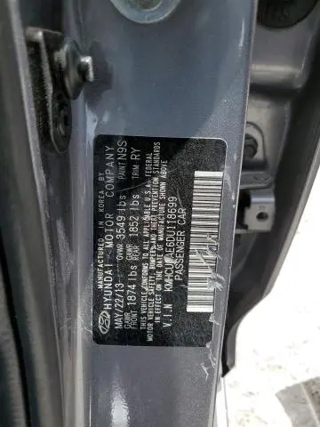 2013 HYUNDAI ACCENT GLS  